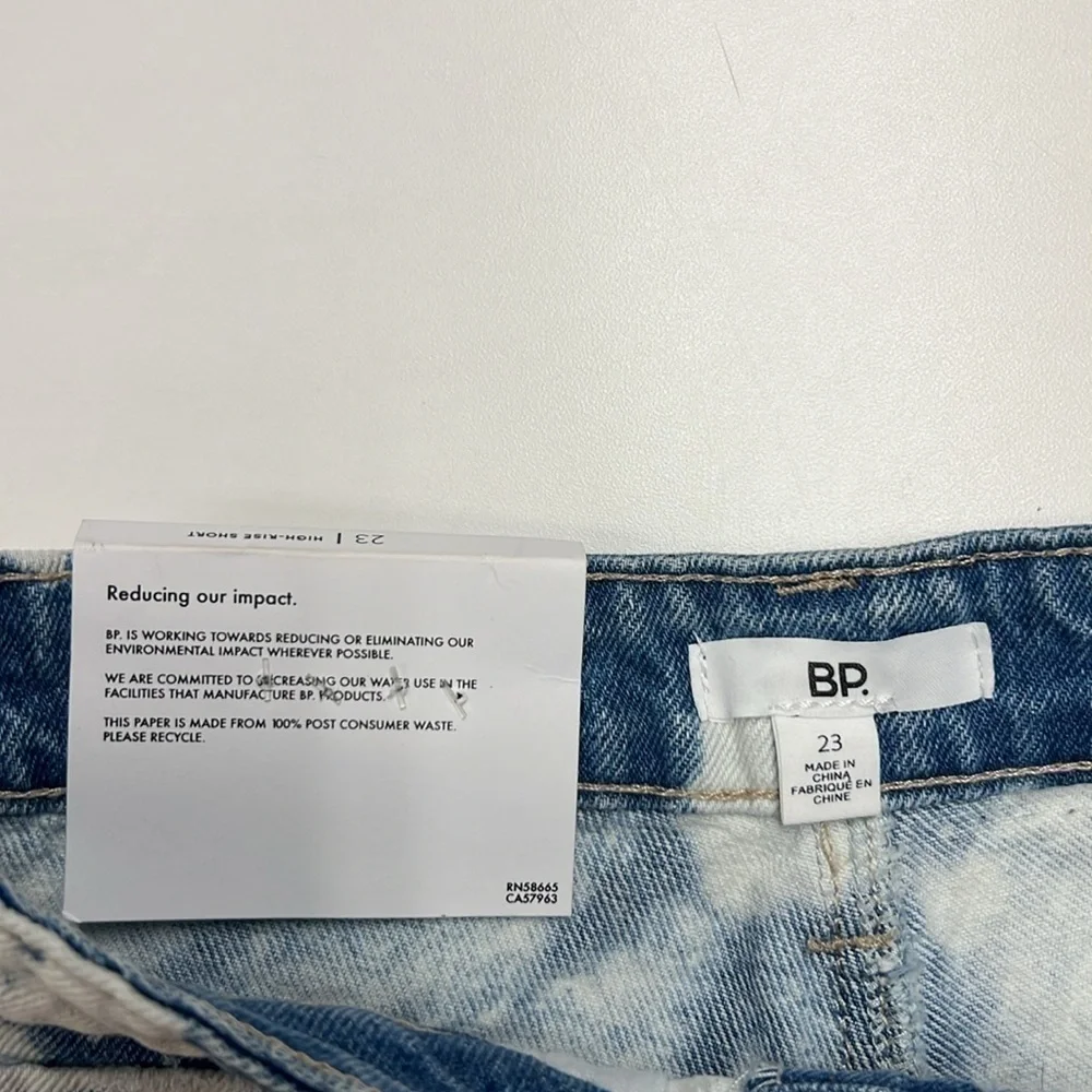NWT BP Acid Wash Shorts